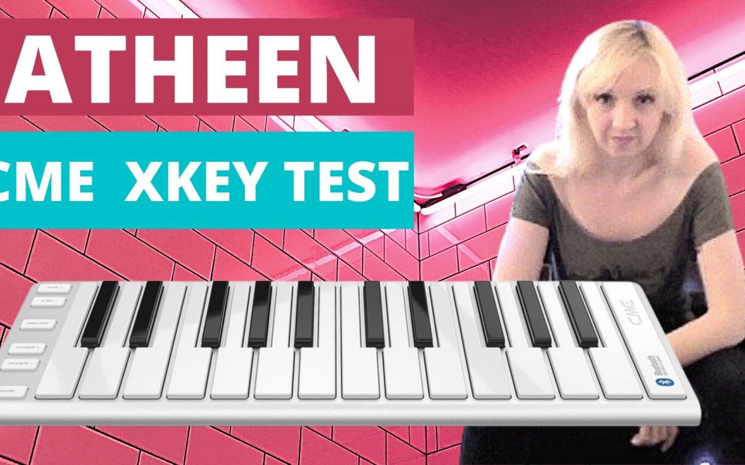 CME XKey Touch Sensitiviy Test